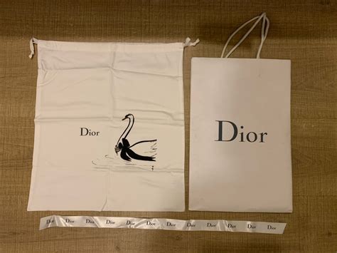 dior dust bag swan|Bags .